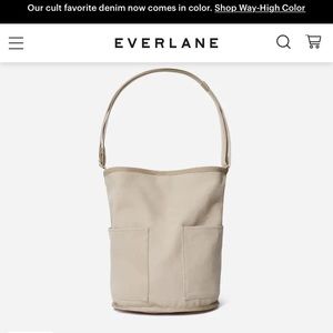 Everlane Lantern Bag in retired color cement